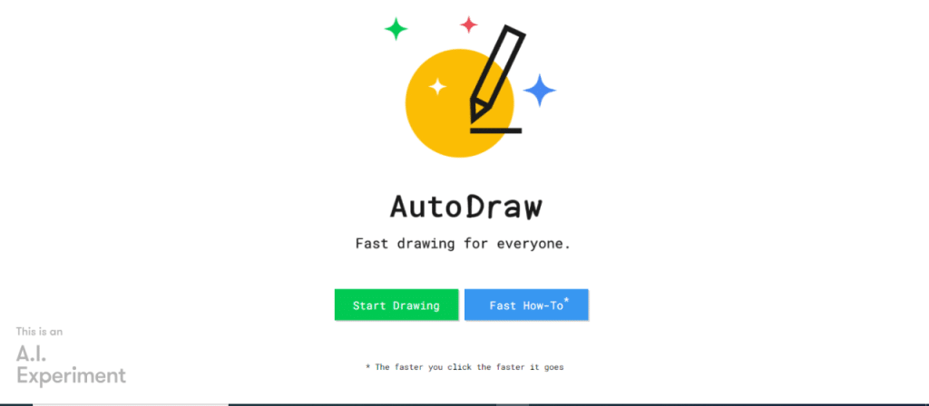 AutoDraw - AI Graphic Design Tools
